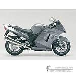 Honda CBR1100XX SUPER BLACKBIRD 2006 - Plata