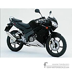Honda CBR125R 2004 - Negro