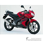 Honda CBR125R 2004 - Rojo