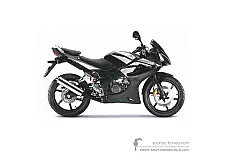 Adesivi per Honda CBR125R 2010 - Nero • Honda Adesivi OEM