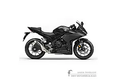 Stickers voor Honda CBR500R 2024 - Zwart • Honda OEM Stickers