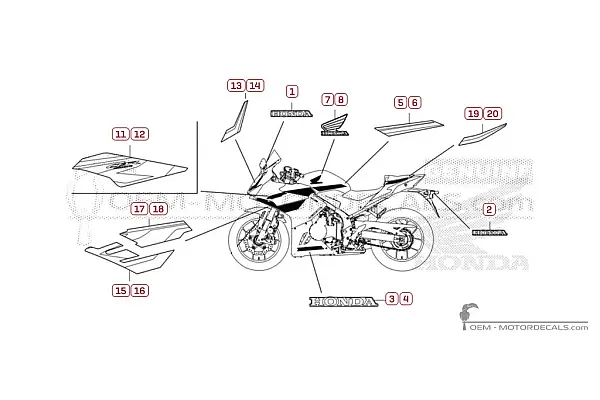 Honda CBR500R 2025