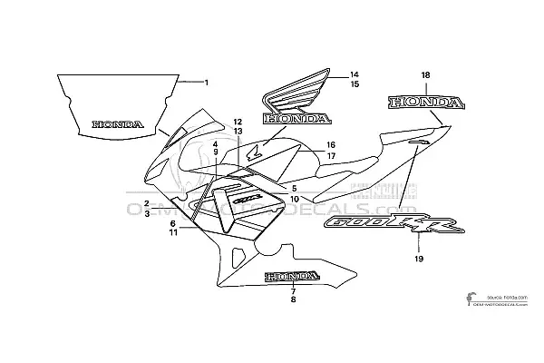 Honda CBR600RR 2003 - Czerwony