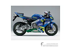 Aufkleber für Honda CBR600RR 2006 - Blau • Honda OEM-Aufkleber