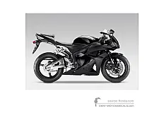 Pegatinas para Honda CBR600RR 2012 - Negro • Honda Pegatinas OEM