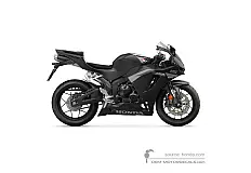 Pegatinas para Honda CBR600RR 2025 - Negro • Honda Pegatinas OEM