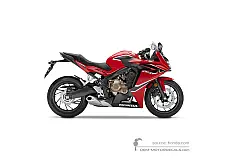 Pegatinas para Honda CBR650F 2017 - Rojo • Honda Pegatinas OEM