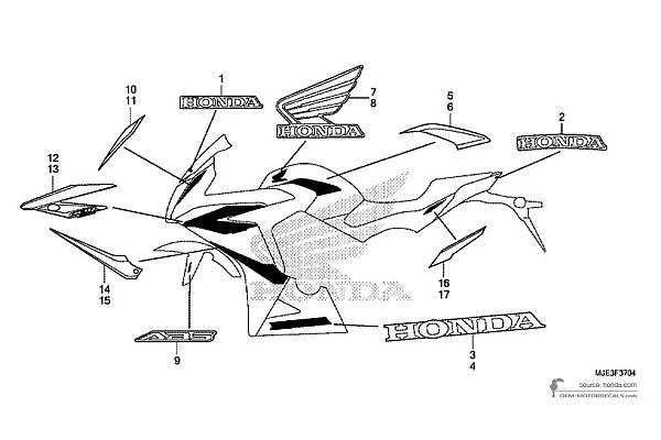 Honda CBR650F 2018 - Rouge