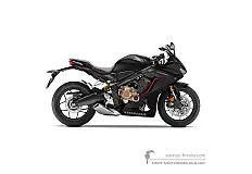 Decals for Honda CBR650R 2019 - Black • Honda OEM Decals