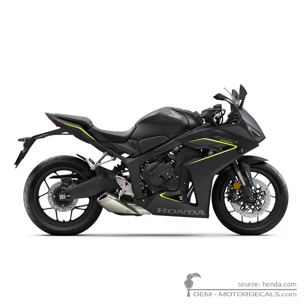 Stickers voor Honda CBR650R  2025 • Honda OEM Stickers
