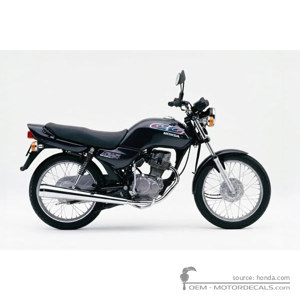 Aufkleber für Honda CG125 1996 • Honda OEM-Aufkleber