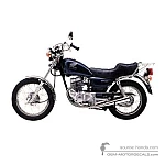 Honda CM125C CUSTOM 1994 - Bleu