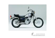 Pegatinas para Honda CM125C CUSTOM 1999 - Azul • Honda Pegatinas OEM