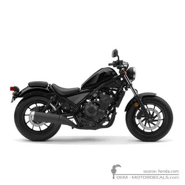 Autocollants pour Honda CMX500 REBEL 2019 • Honda Autocollants OEM