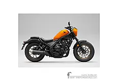 Autocollants pour Honda CMX500 REBEL Special Edition  2025 • Honda Autocollants OEM