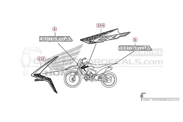 Honda CRF110 2016