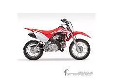 Aufkleber für Honda CRF110 2019 • Honda OEM-Aufkleber