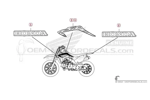 Honda CRF110 2024