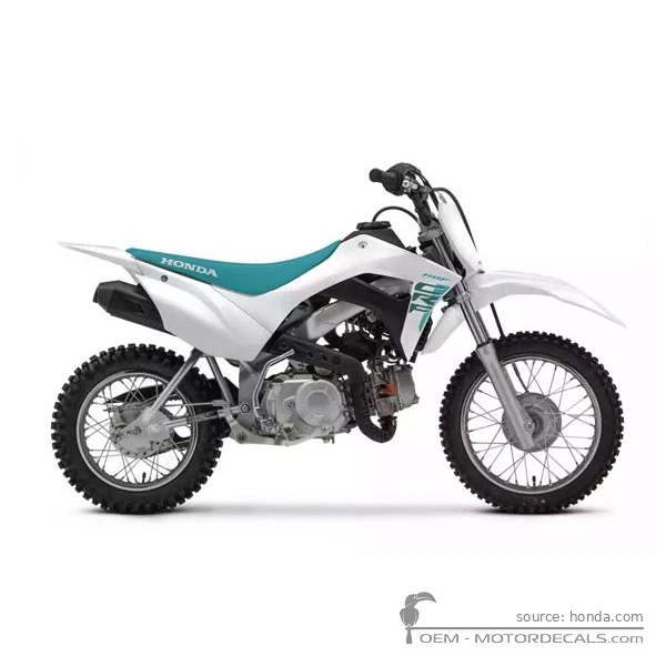 Pegatinas para Honda CRF110 2025 • Honda Pegatinas OEM