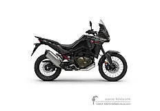 Stickers voor Honda CRF1100 AFRICA TWIN 2025 - Zwart • Honda OEM Stickers