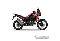 Pegatinas para Honda CRF1100 AFRICA TWIN 2025 - Rojo • Honda Pegatinas OEM