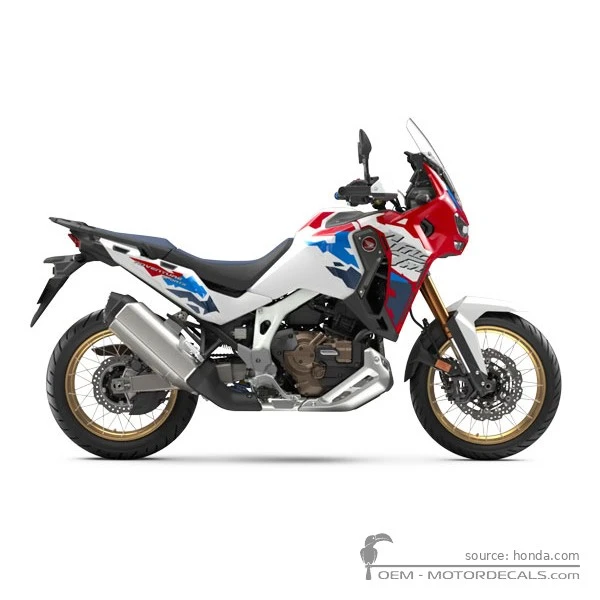 Autocollants pour Honda CRF1100 AFRICA TWIN ADVENTURE SPORTS  2026 • Honda Autocollants OEM