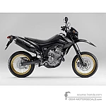 Honda CRF250M 2014 - Negro