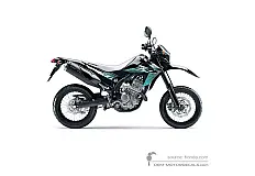 Stickers voor Honda CRF250M 2016 - Zwart • Honda OEM Stickers