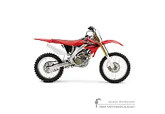 Decals for Honda CRF250R 2006 - Red • Honda OEM Decals