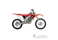 Aufkleber für Honda CRF250R 2007 - Rot • Honda OEM-Aufkleber