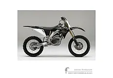 Adesivi per Honda CRF250R 2009 - Nero • Honda Adesivi OEM