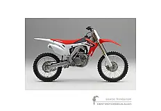 Autocollants pour Honda CRF250R 2014 - Rouge • Honda Autocollants OEM