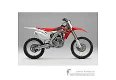 Decals for Honda CRF250R 2017 - Red • Honda OEM Decals