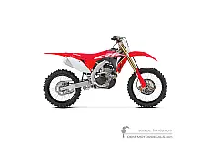 Autocollants pour Honda CRF250R 2020 - Rouge • Honda Autocollants OEM