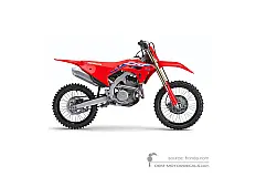 Decals for Honda CRF250R 2022 - Red • Honda OEM Decals