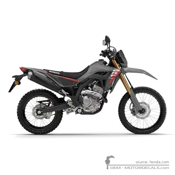 Autocollants pour Honda CRF300 2025 • Honda Autocollants OEM