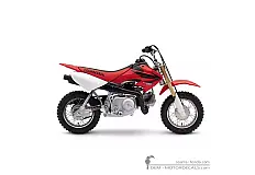 Decals for Honda CRF50F 2007 • Honda OEM Decals