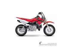 Decals for Honda CRF50F 2008 • Honda OEM Decals