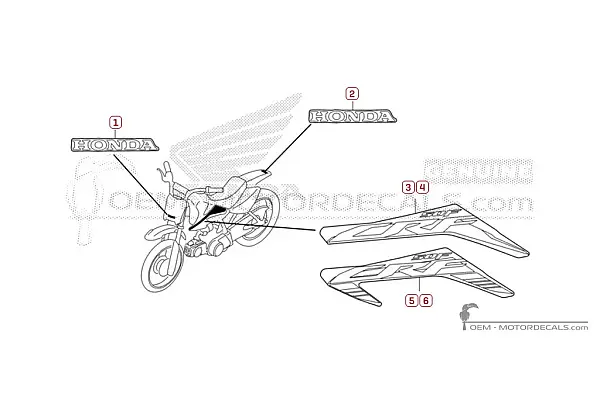 Honda CRF50F 2023