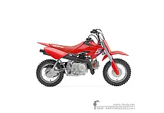 Pegatinas para Honda CRF50F 2025 • Honda Pegatinas OEM