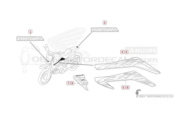 Honda CRF50F 2025