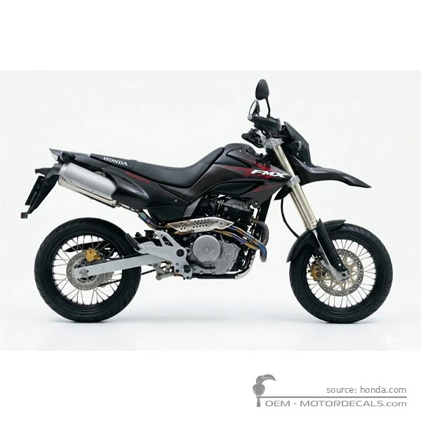 Naklejki do Honda FMX650 2005 • Honda Naklejki OEM