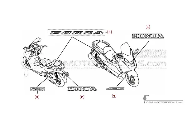Honda FORZA 125 2015