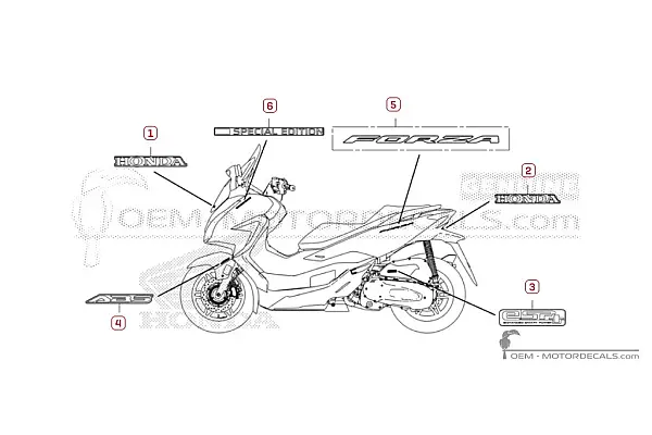 Honda FORZA 125 Special Edition 2024