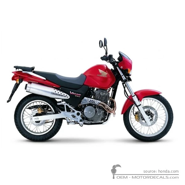 Adesivi per Honda FX650 VIGOR 1999 • Honda Adesivi OEM