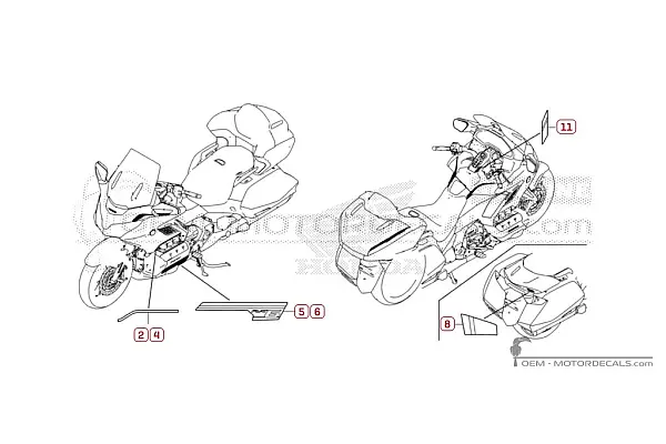 Honda GL1800 GOLD WING 2023