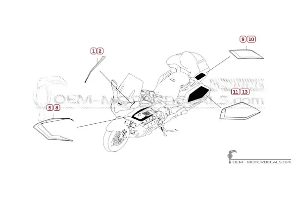 Honda GL1800 GOLD WING 2025