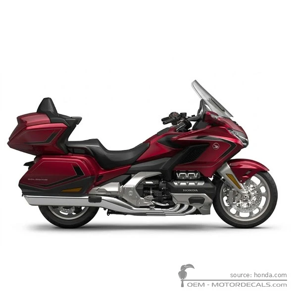 Autocollants pour Honda GL1800 GOLD WING 2026 • Honda Autocollants OEM