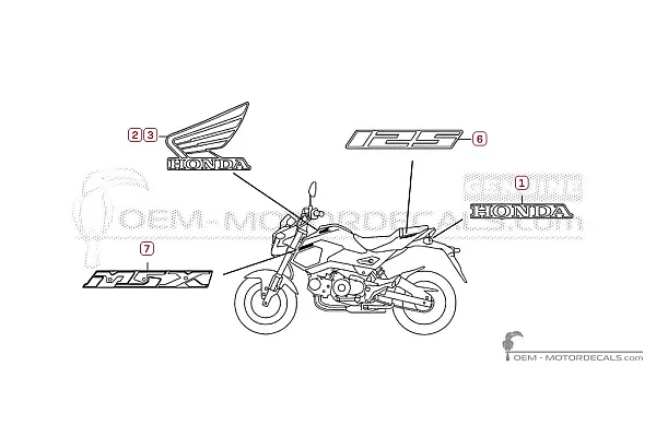 Honda MSX125 GROM 2016