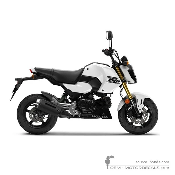Pegatinas para Honda MSX125 GROM 2024 • Honda Pegatinas OEM